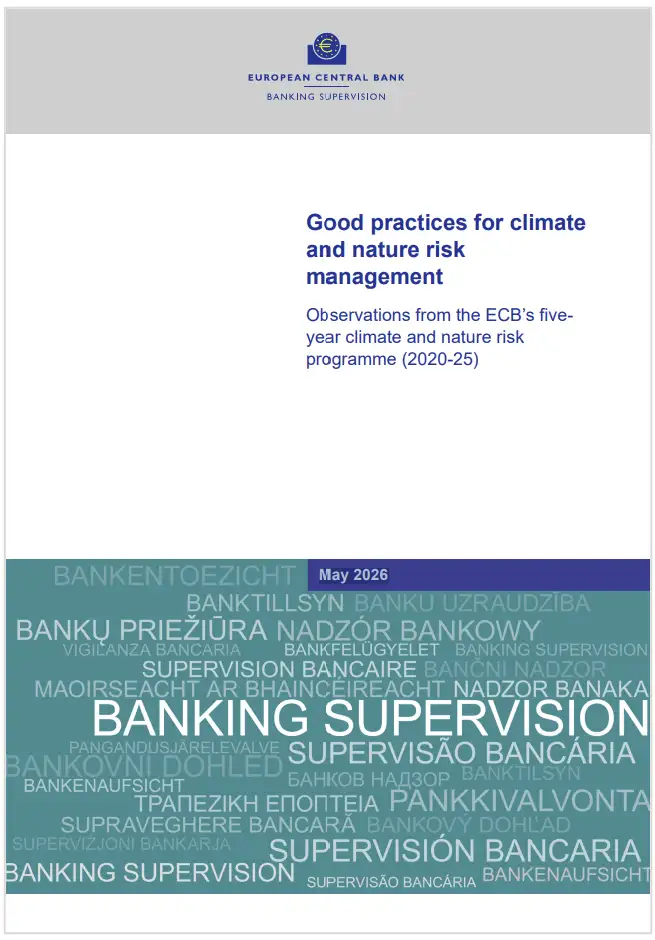 Good practices for climate and nature risk management